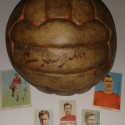 Pallone 1954-55 Udinese - Roma autografato da ARNE  SELMOSSON